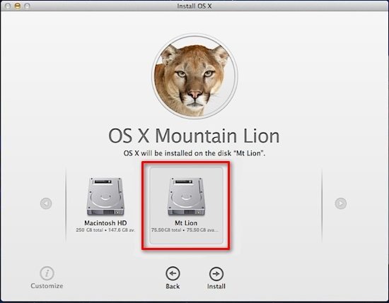 install mountain lion 2007 mac mini