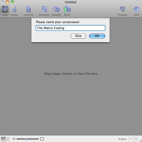 use custom screen saver mac