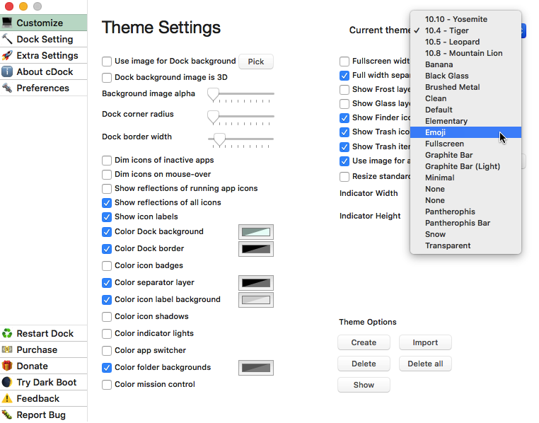 cdock themes