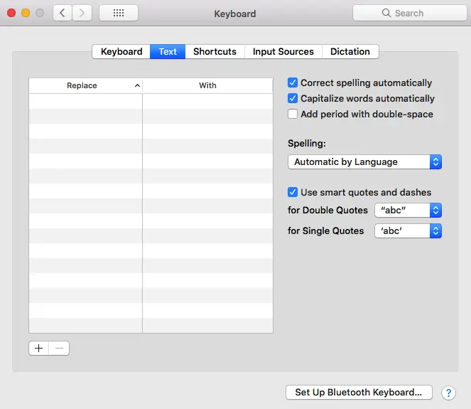 word for mac dictation customized spellings