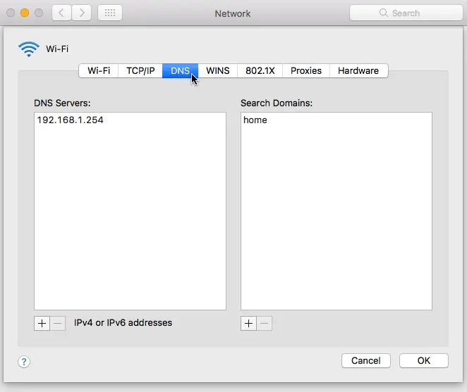 best dns for mac