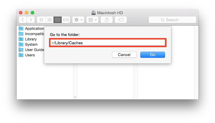 mac tool for temperary files